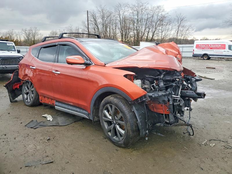98747565 :رقم المزاد ، 5XYZW4LA3HG477335 vin ، 2017 Hyundai Santa Fe Sport مزاد بيع