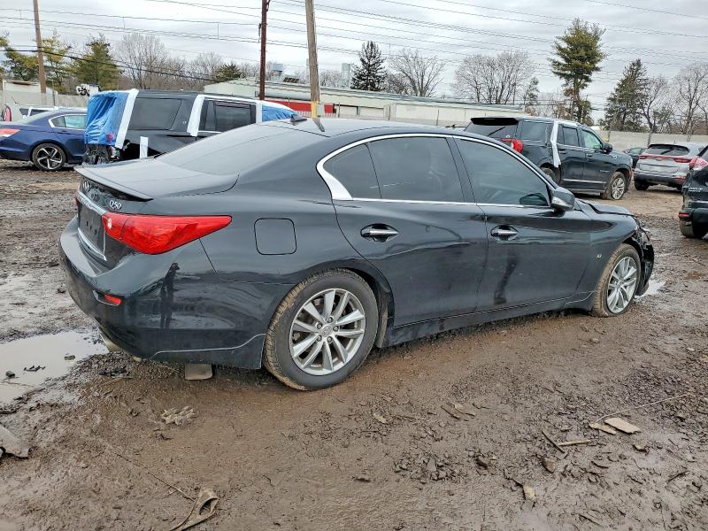99663105 :رقم المزاد ، JN1BV7AR3EM700985 vin ، 2014 Infiniti Q50 مزاد بيع