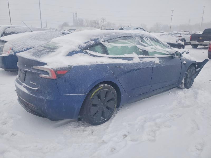 2024 Tesla Model 3 მანქანა იყიდება აუქციონზე, vin: 5YJ3E1EB6RF793124, აუქციონის ნომერი: 73960895