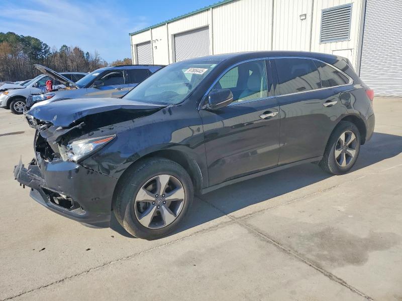 2016 Acura Mdx მანქანა იყიდება აუქციონზე, vin: 5FRYD3H21GB002221, აუქციონის ნომერი: 97806445