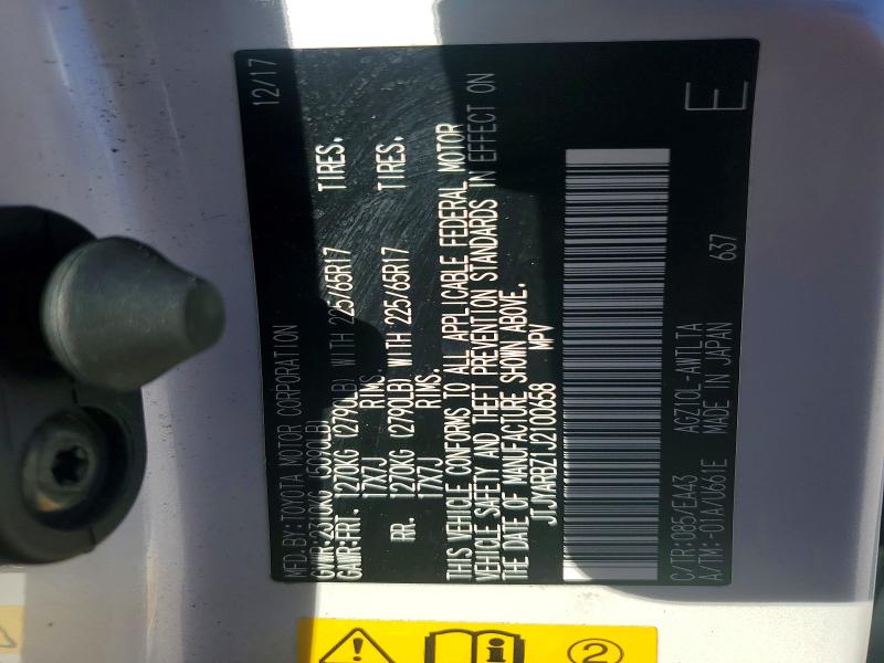 Aukcja sprzedaży 2018 Lexus Nx, vin: JTJYARBZ1J2100658, numer aukcji: 72678635