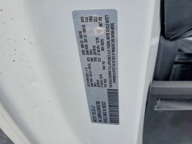 Aukcja sprzedaży 2021 Ram Promaster 3500 3500 High, vin: 3C6MRVJGXME551993, numer aukcji: 97681105