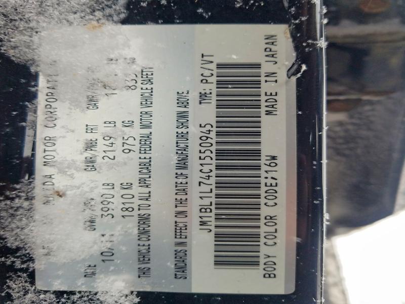 Aukcja sprzedaży 2012 Mazda 3, vin: JM1BL1L74C1550945, numer aukcji: 98551975