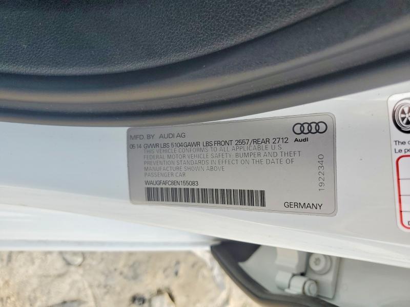 Продажа на аукционе авто 2014 Audi A6, vin: WAUGFAFC8EN155083, номер лота: 73477525