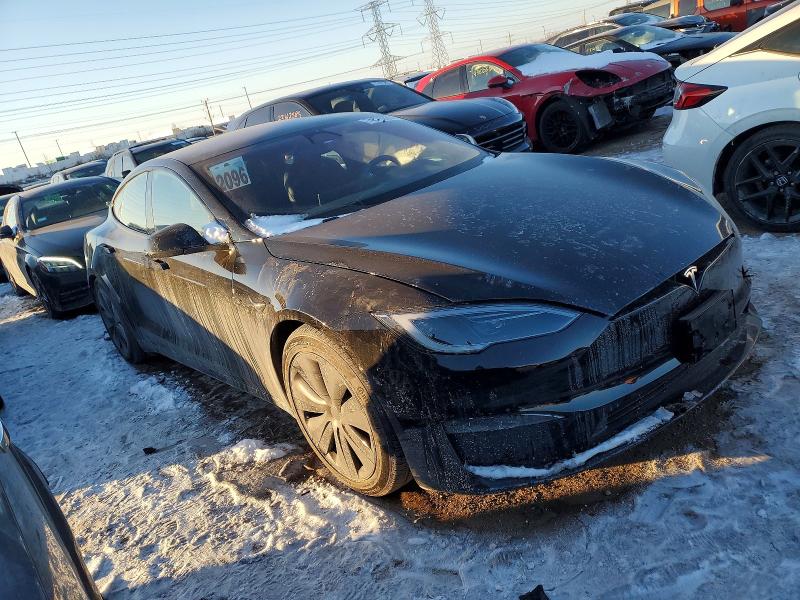 74595935 :رقم المزاد ، 5YJSA1E59SF549085 vin ، 2025 Tesla Model S مزاد بيع