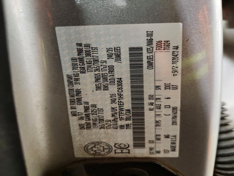 Aukcja sprzedaży 2017 Ford F150, vin: 1FTFW1EF1HFC63084, numer aukcji: 99732975