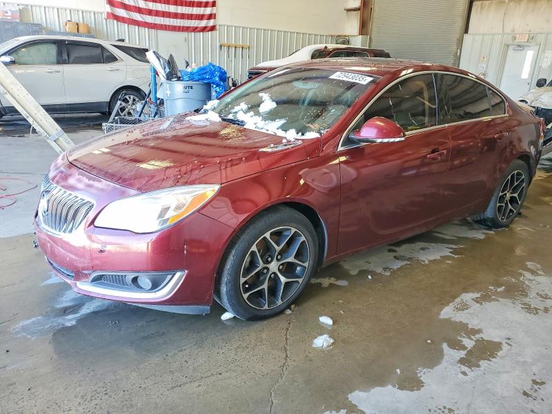 72943035 :رقم المزاد ، 2G4G35EX0G9199555 vin ، 2016 Buick Regal Spor مزاد بيع
