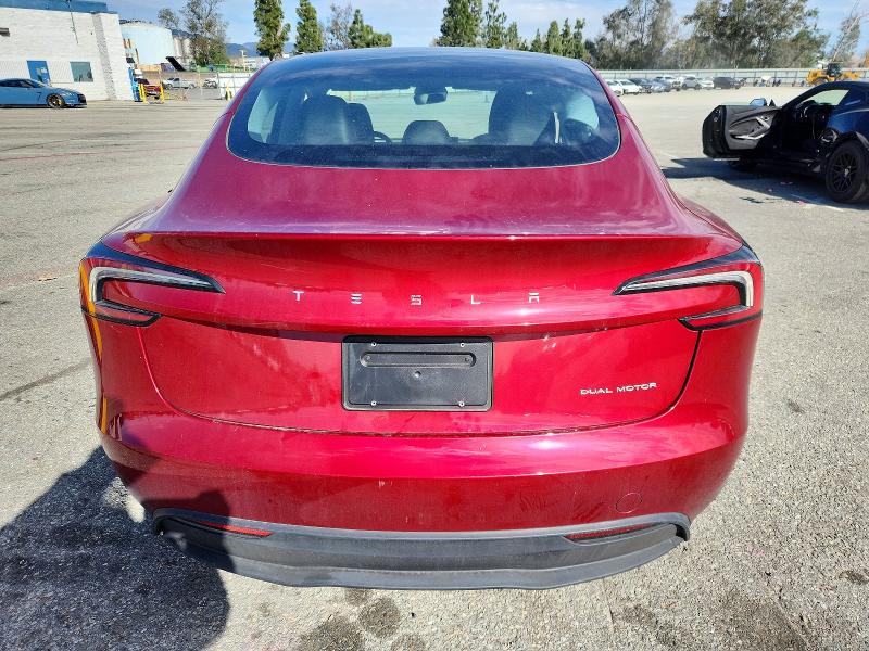 74457185 :رقم المزاد ، 5YJ3E1EB3RF755088 vin ، 2024 Tesla Model 3 مزاد بيع