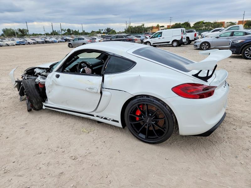 74870945 :رقم المزاد ، WP0AC2A82GK197098 vin ، 2016 Porsche Cayman Gt4 مزاد بيع