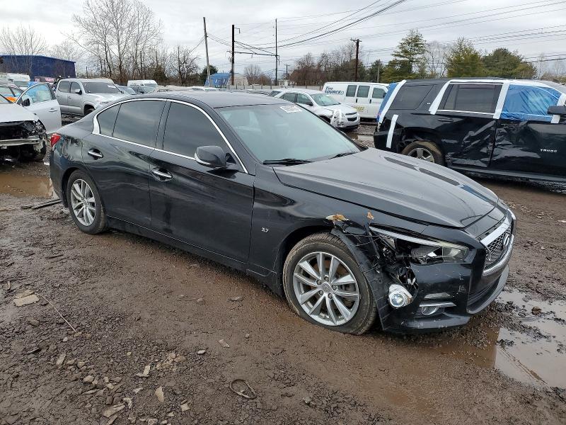 99663105 :رقم المزاد ، JN1BV7AR3EM700985 vin ، 2014 Infiniti Q50 مزاد بيع