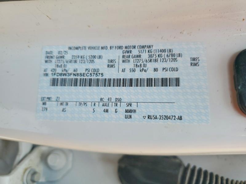 2025 Ford F350 Supe მანქანა იყიდება აუქციონზე, vin: 1FD8W3FN8SEC57575, აუქციონის ნომერი: 61989406
