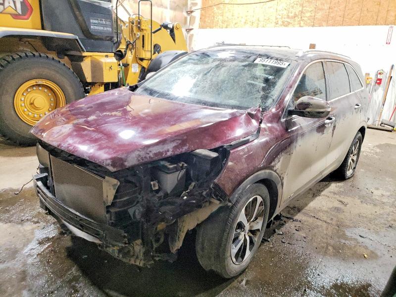 95111995 :رقم المزاد ، 5XYPHDA52HG204099 vin ، 2017 Kia Sorento مزاد بيع