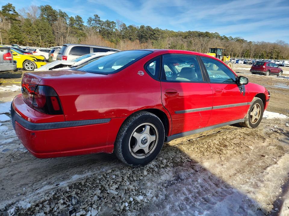 2004 Chevrolet Impala მანქანა იყიდება აუქციონზე, vin: 2G1WF52E549231866, აუქციონის ნომერი: 74754645