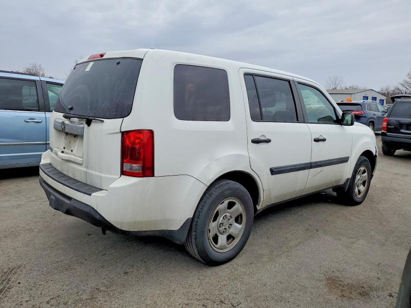 Aukcja sprzedaży 2013 Honda Pilot Lx, vin: 5FNYF3H25DB017778, numer aukcji: 72548555