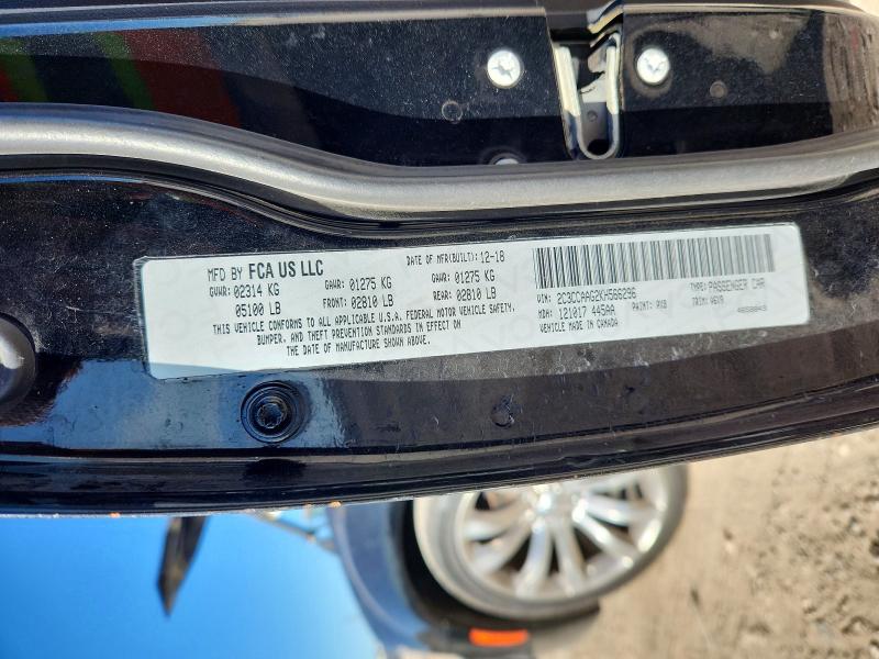 Продажа на аукционе авто 2019 Chrysler 300, vin: 2C3CCAAG2KH566296, номер лота: 72767145