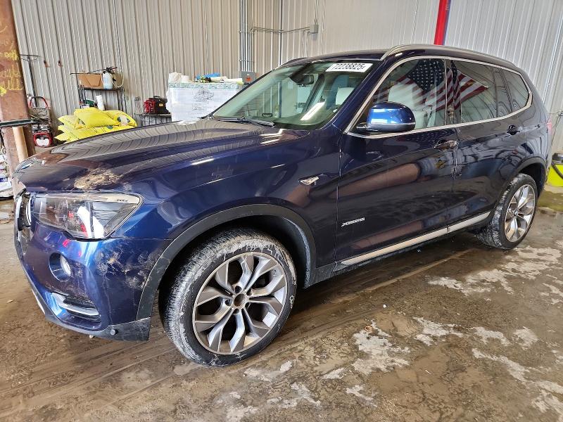 2016 Bmw X3 მანქანა იყიდება აუქციონზე, vin: 5UXWX9C5XG0D81921, აუქციონის ნომერი: 72238825