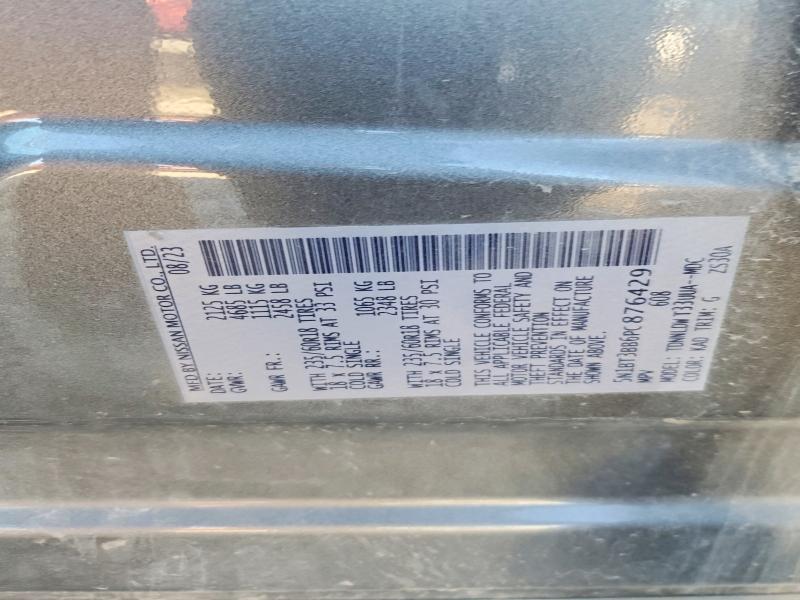 Aukcja sprzedaży 2023 Nissan Rogue, vin: 5N1BT3BB6PC876429, numer aukcji: 72108155