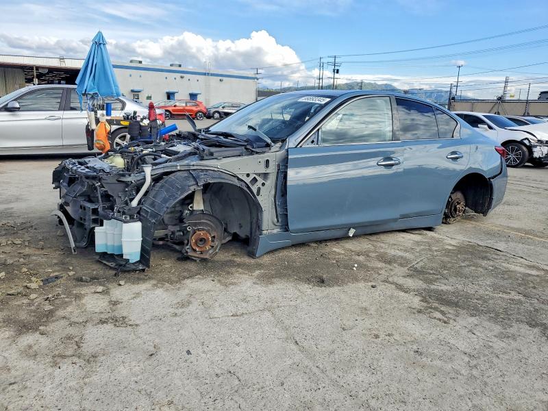 2022 Infiniti Q50 მანქანა იყიდება აუქციონზე, vin: JN1FV7DP2NM370008, აუქციონის ნომერი: 99893345