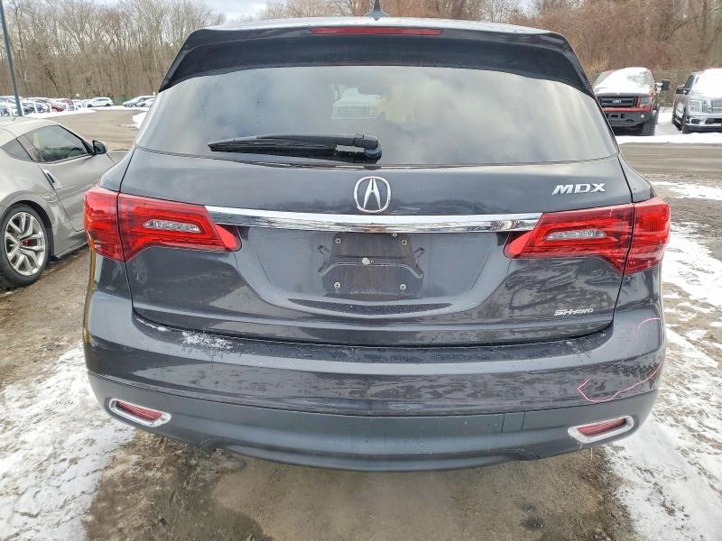 2016 Acura Mdx მანქანა იყიდება აუქციონზე, vin: 5FRYD4H44GB020641, აუქციონის ნომერი: 98673905