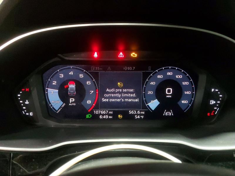 Aukcja sprzedaży 2021 Audi Q3, vin: WA1DECF32M1112749, numer aukcji: 72456185