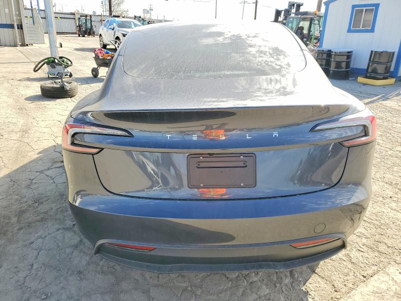 2025 Tesla Model 3 მანქანა იყიდება აუქციონზე, vin: 5YJ3E1EA5SF987480, აუქციონის ნომერი: 73678105