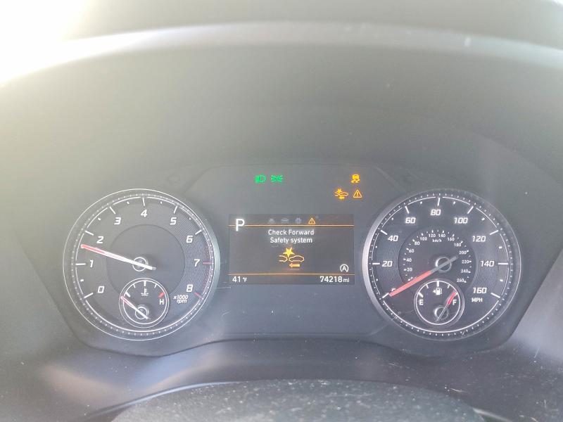 2021 Hyundai Santa Fe მანქანა იყიდება აუქციონზე, vin: 5NMS1DAJ9MH346865, აუქციონის ნომერი: 98689535