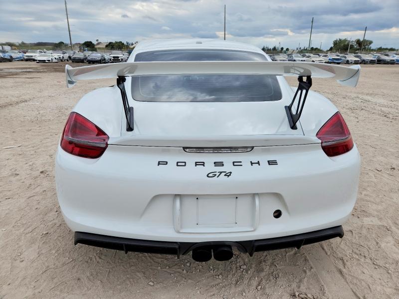 74870945 :رقم المزاد ، WP0AC2A82GK197098 vin ، 2016 Porsche Cayman Gt4 مزاد بيع