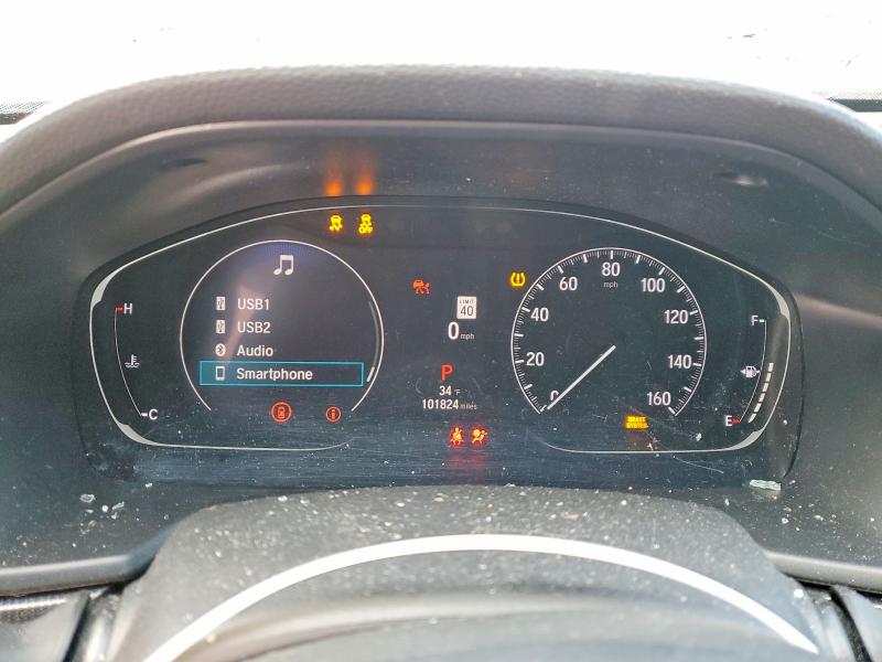 2022 Honda Accord მანქანა იყიდება აუქციონზე, vin: 1HGCV1F33NA043983, აუქციონის ნომერი: 99806555