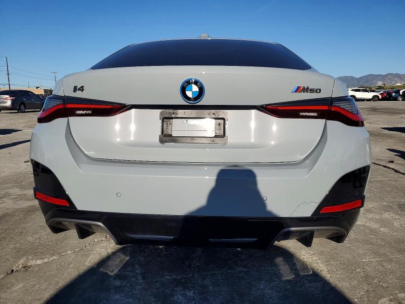 2024 Bmw I4 მანქანა იყიდება აუქციონზე, vin: WBY33AW01RFS60028, აუქციონის ნომერი: 72419805