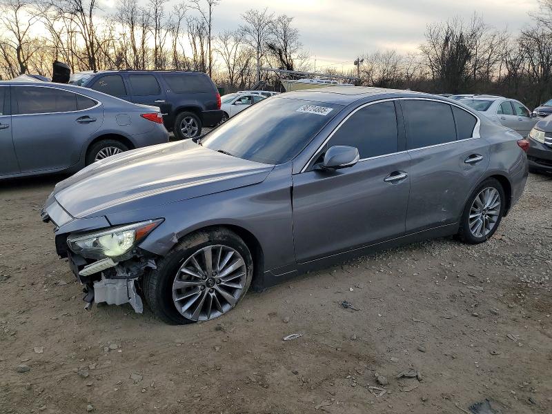 98724805 :رقم المزاد ، JN1EV7BR9MM750347 vin ، 2021 Infiniti Q50 مزاد بيع