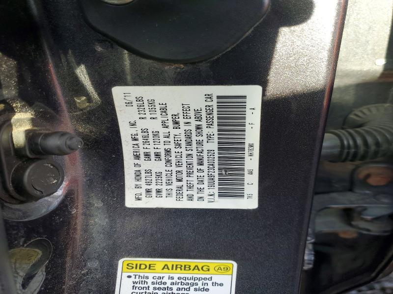 99872765 :رقم المزاد ، 19UUA9F23CA002529 vin ، 2012 Acura Tl مزاد بيع