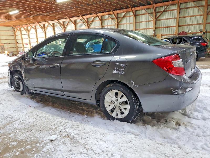Продажа на аукционе авто 2012 Honda Civic, vin: 2HGFB2F42CH041662, номер лота: 74017055