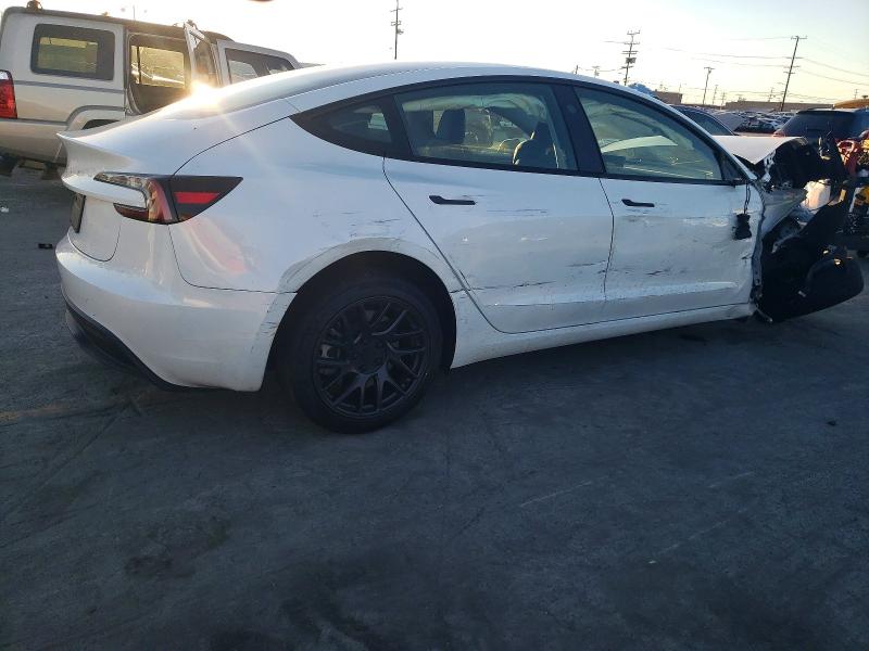 2025 Tesla Model 3 მანქანა იყიდება აუქციონზე, vin: 5YJ3E1EAXSF914640, აუქციონის ნომერი: 73664885