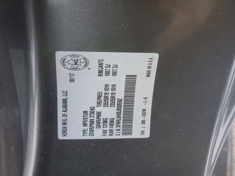 Продажа на аукционе авто 2018 Honda Odyssey To, vin: 5FNRL6H88JB506562, номер лота: 73786025