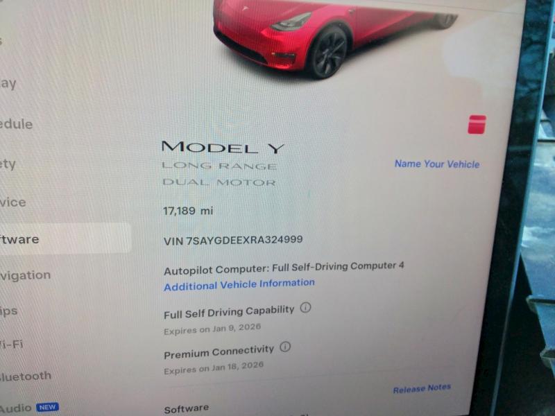 Aukcja sprzedaży 2024 Tesla Model Y, vin: 7SAYGDEEXRA324999, numer aukcji: 98231575