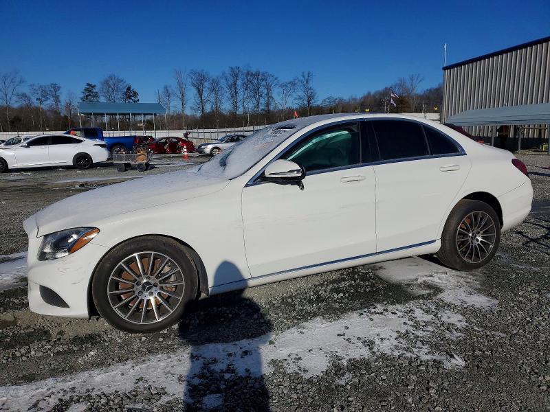 74500975 :رقم المزاد ، 55SWF4JB6HU195372 vin ، 2017 Mercedes-benz C 300 مزاد بيع
