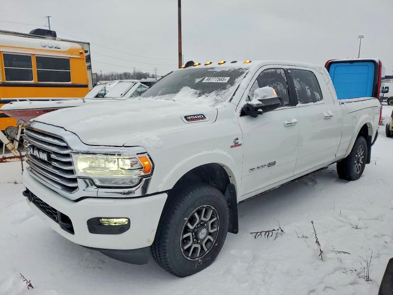 98777565 :رقم المزاد ، 3C63R3NL8MG648038 vin ، 2021 Ram 3500 Longhorn Mega C مزاد بيع