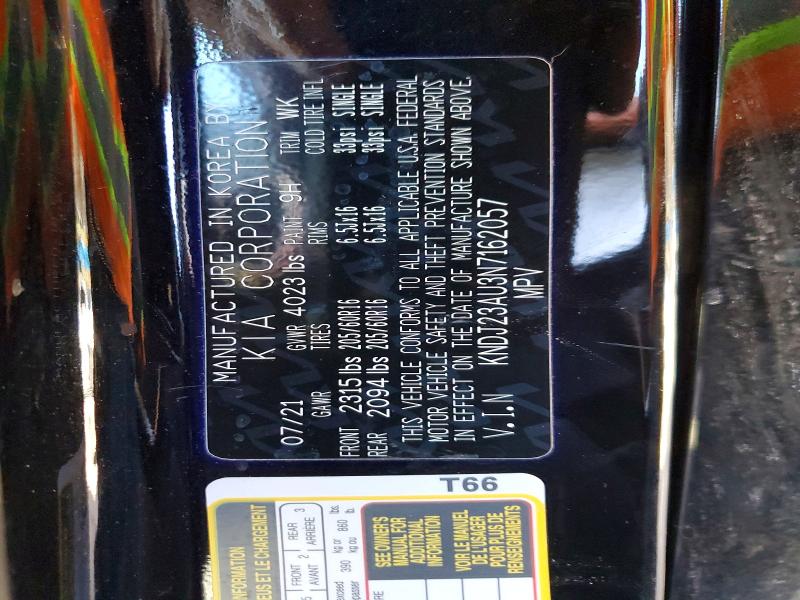 Продаж на аукціоні авто 2022 Kia Soul, vin: KNDJ23AU3N7162057, номер лоту: 75076655