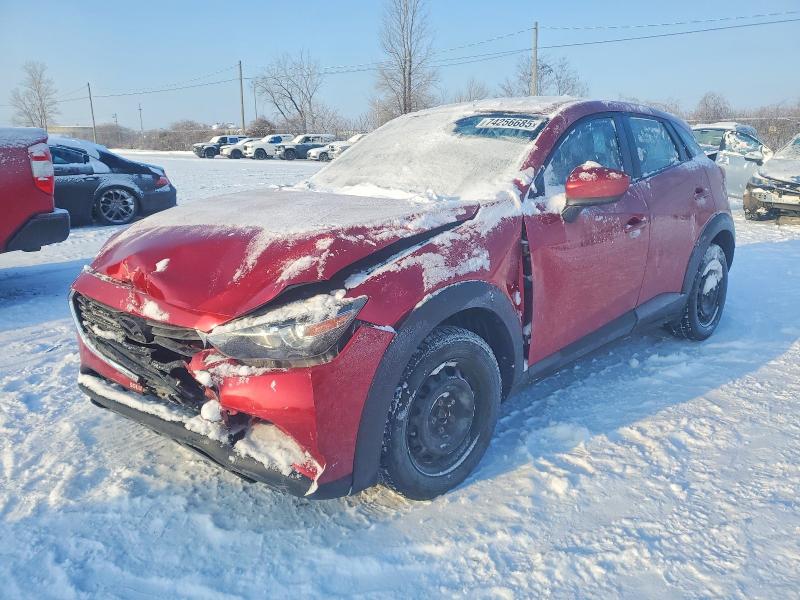Auction sale of the 2018 Mazda Cx-3, vin: JM1DKDB71J0304601, lot number: 74256685