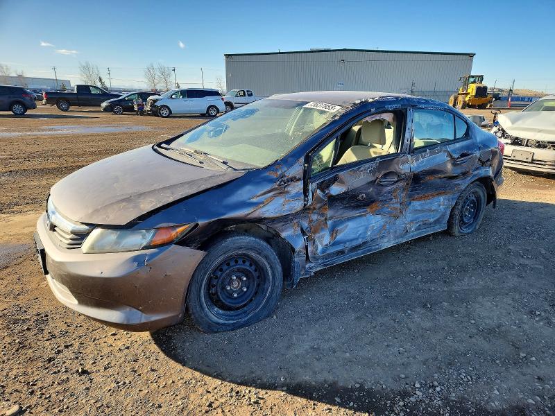 73637855 :رقم المزاد ، 19XFB2F54CE008150 vin ، 2012 Honda Civic Lx مزاد بيع