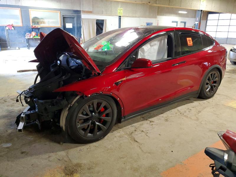 73002985 :رقم المزاد ، 7SAXCBE66SF468224 vin ، 2025 Tesla Model X مزاد بيع