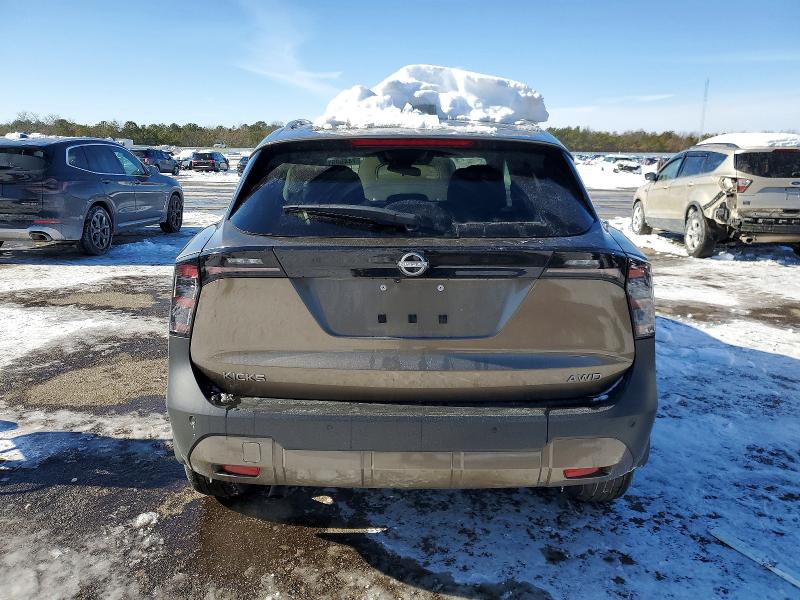 2025 Nissan Kicks მანქანა იყიდება აუქციონზე, vin: 3N8AP6CB0SL367698, აუქციონის ნომერი: 74450515