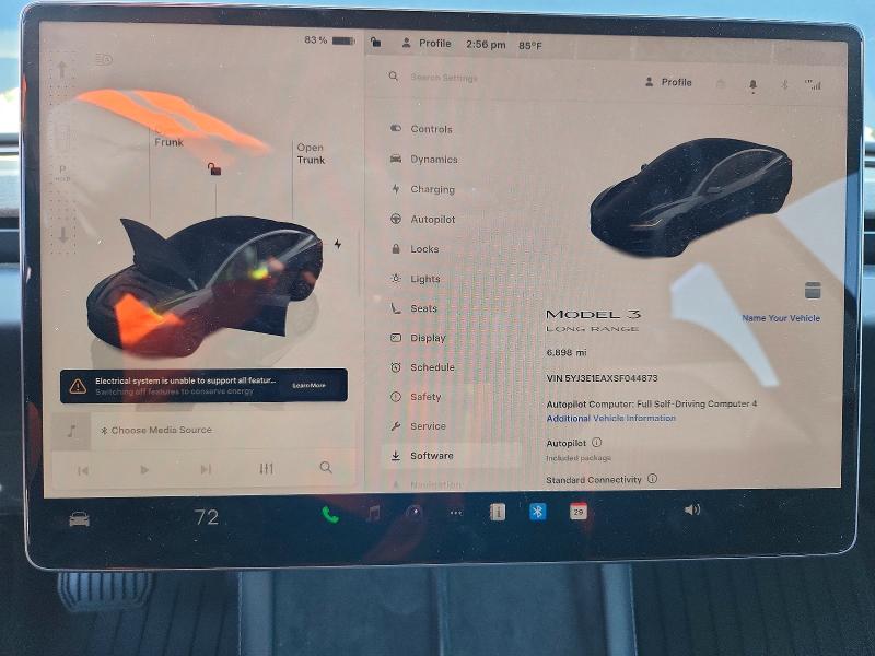 Aukcja sprzedaży 2025 Tesla Model 3, vin: 5YJ3E1EAXSF044873, numer aukcji: 75282255