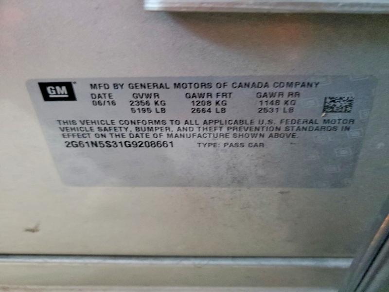Продаж на аукціоні авто 2016 Cadillac Xts, vin: 2G61N5S31G9208661, номер лоту: 74728775