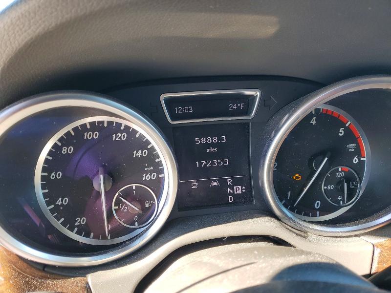 Aukcja sprzedaży 2012 Mercedes-benz Ml, vin: 4JGDA2EB5CA079101, numer aukcji: 75098905