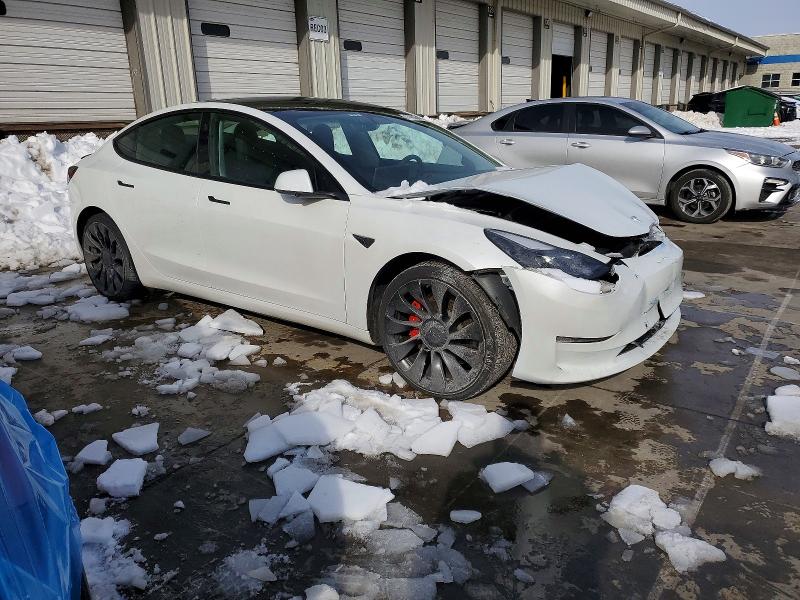 Продажа на аукционе авто 2022 Tesla Model 3, vin: 5YJ3E1EC1NF163806, номер лота: 74260475
