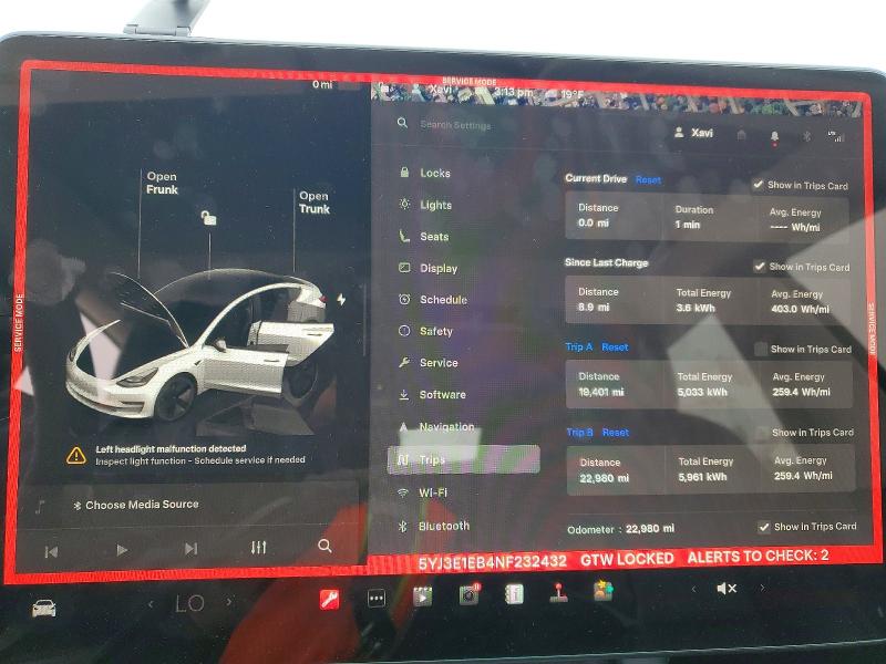 Продажа на аукционе авто 2022 Tesla Model 3, vin: 5YJ3E1EB4NF232432, номер лота: 74866705