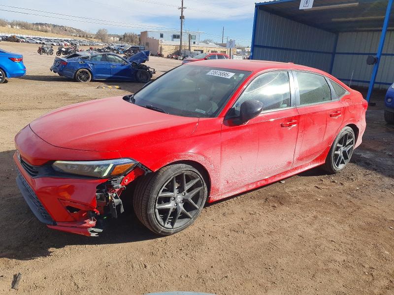 73975895 :رقم المزاد ، 2HGFE2F5XNH557593 vin ، 2022 Honda Civic مزاد بيع