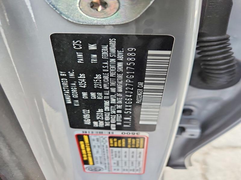 Продажа на аукционе авто 2023 Kia K5, vin: 5XXG64J27PG175889, номер лота: 74674145