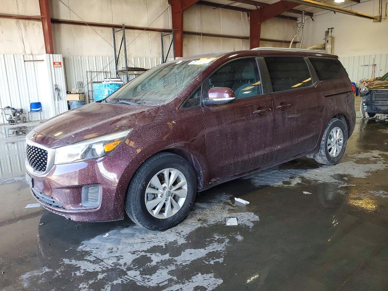 2016 Kia Sedona Lx მანქანა იყიდება აუქციონზე, vin: KNDMB5C17G6143306, აუქციონის ნომერი: 75118045